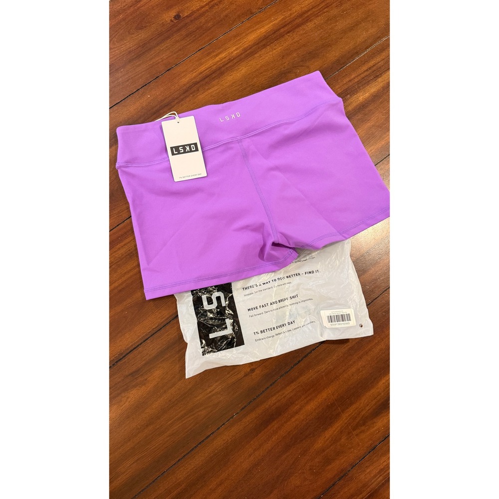 LSKD RXD Micro Short Tights Iris Purple Shorts WTGH0016-Iris XL‎ NEW NWT - Picture 10 of 16